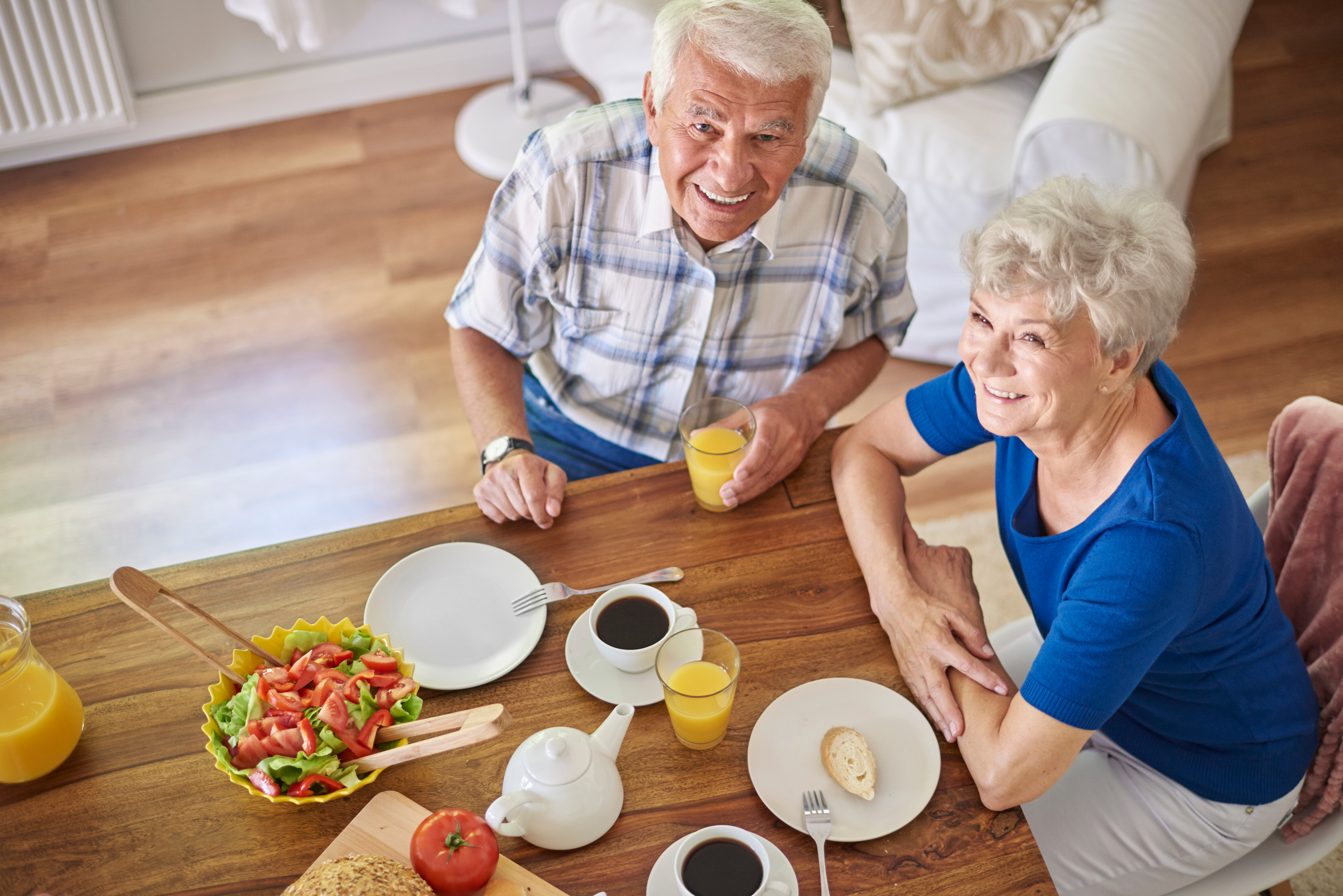 GrandParents on the table